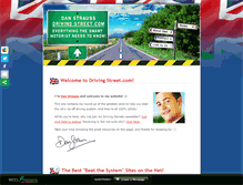 Tablet Screenshot of drivingstreet.com